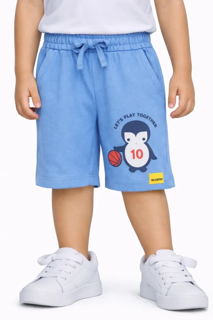 Junior Boys Shorts Penguin