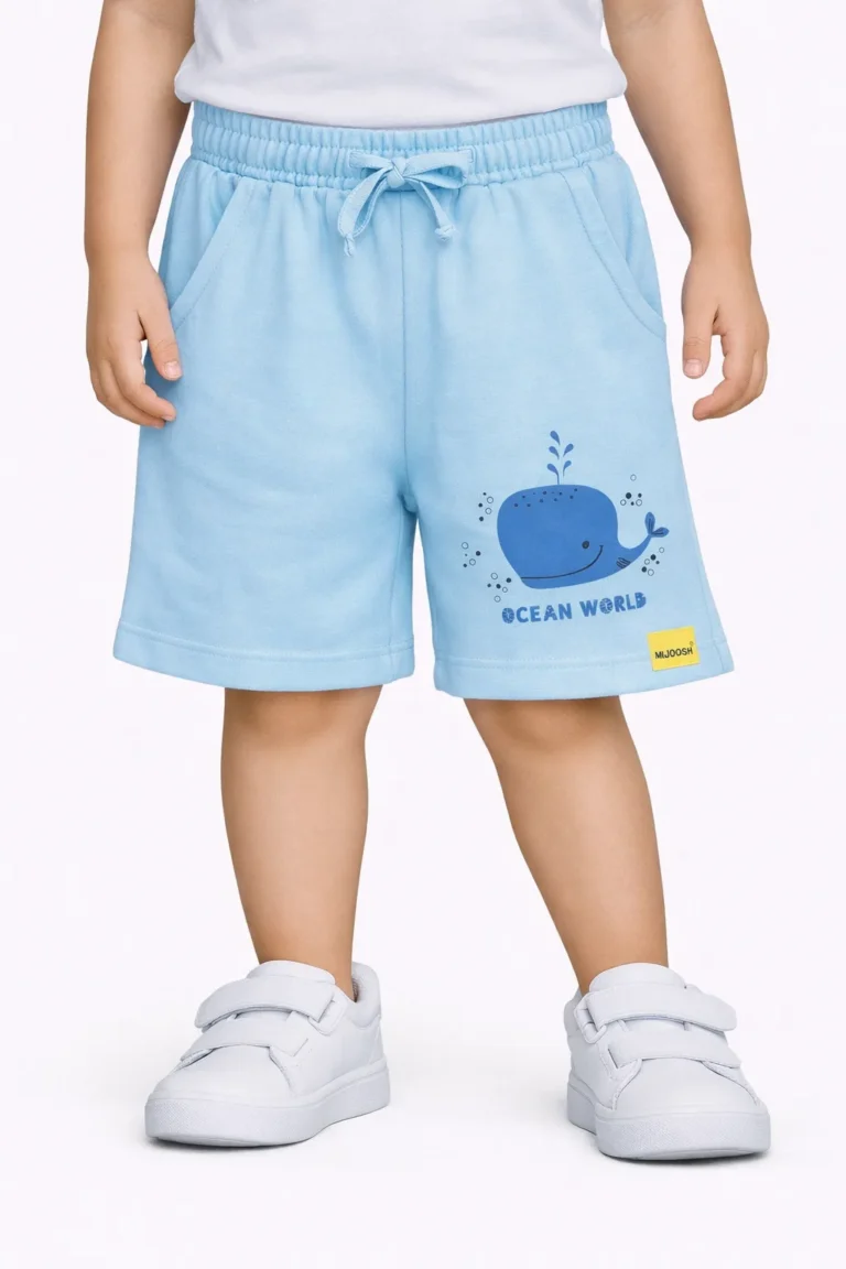 Junior Girl Blue Shorts