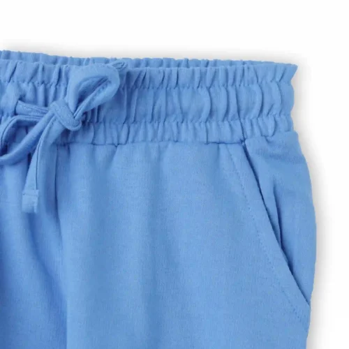 Boys Cotton Shorts with Baby Penguin Print | All Aboard Blue | Ages 2-6 | Mijoosh