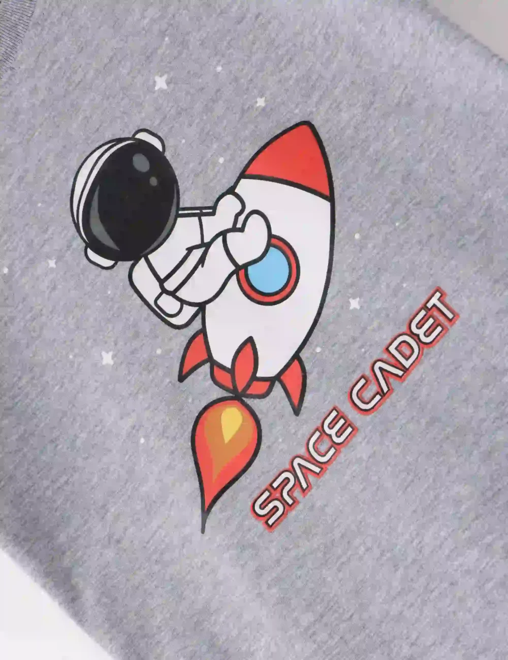 Boys Cotton T-Shirt | Space Cadet | Grey Heather | 2-6Y