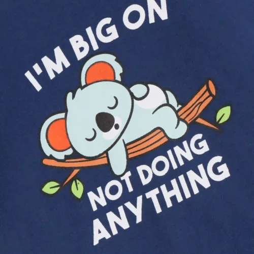 Boys Cotton T-Shirt | Solid Tee | Estate Blue | 2-6Y