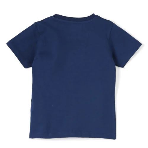 Boys Cotton T-Shirt | Solid Tee | Estate Blue | 2-6Y