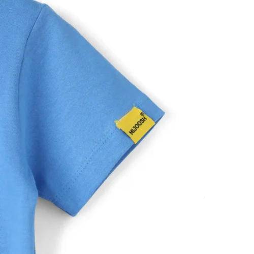 Boys Cotton T-Shirt | Born Chiller | All Aboard Blue | 2-6Y