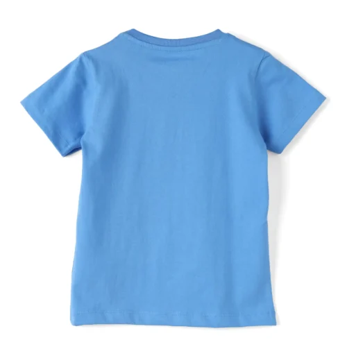 Boys Cotton T-Shirt | Born Chiller | All Aboard Blue | 2-6Y