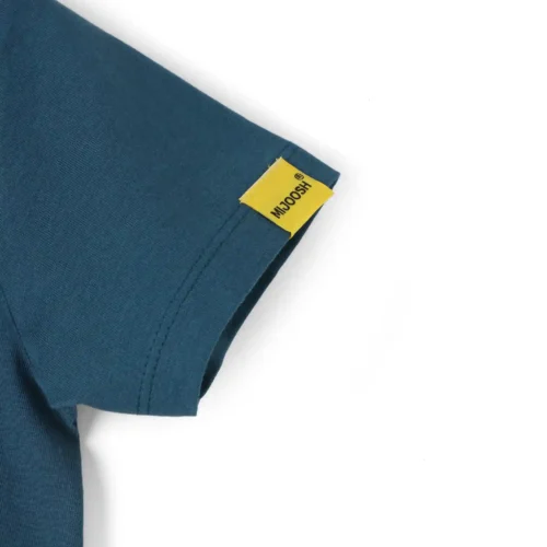 Boys Cotton T-Shirt | Skating Dino | Blue Coral | 2-6Y