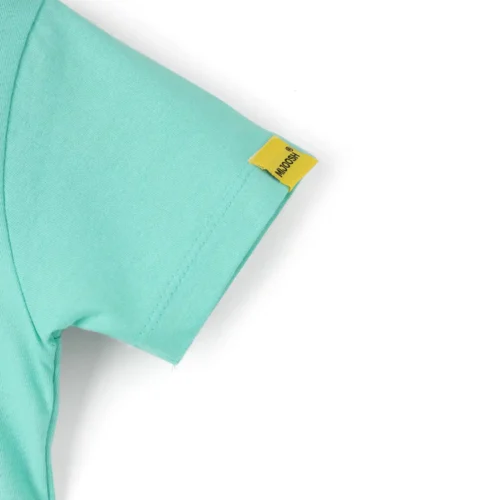 Boys Cotton T-Shirt | Space Mission | Biscay Green | 2-6Y