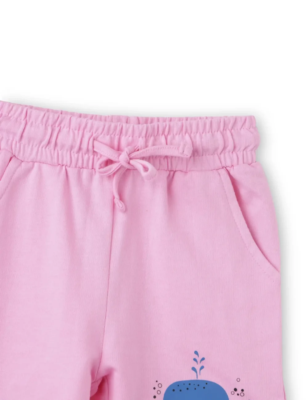 Girls Cotton Shorts | Baby Shark | Pink | 2-6Y