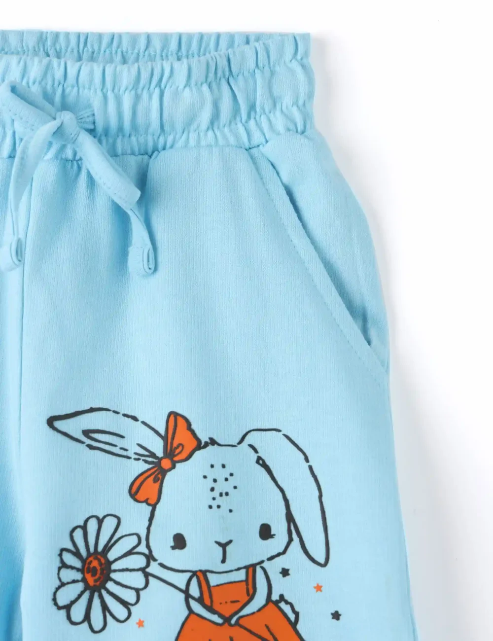 Girls Cotton Shorts | My Cute Friend | Blue | 2-6Y