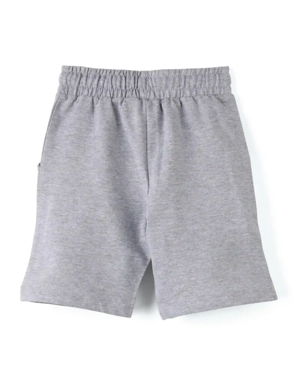 Girls Cotton Shorts | Giraffe | Grey Melange | 2-6Y
