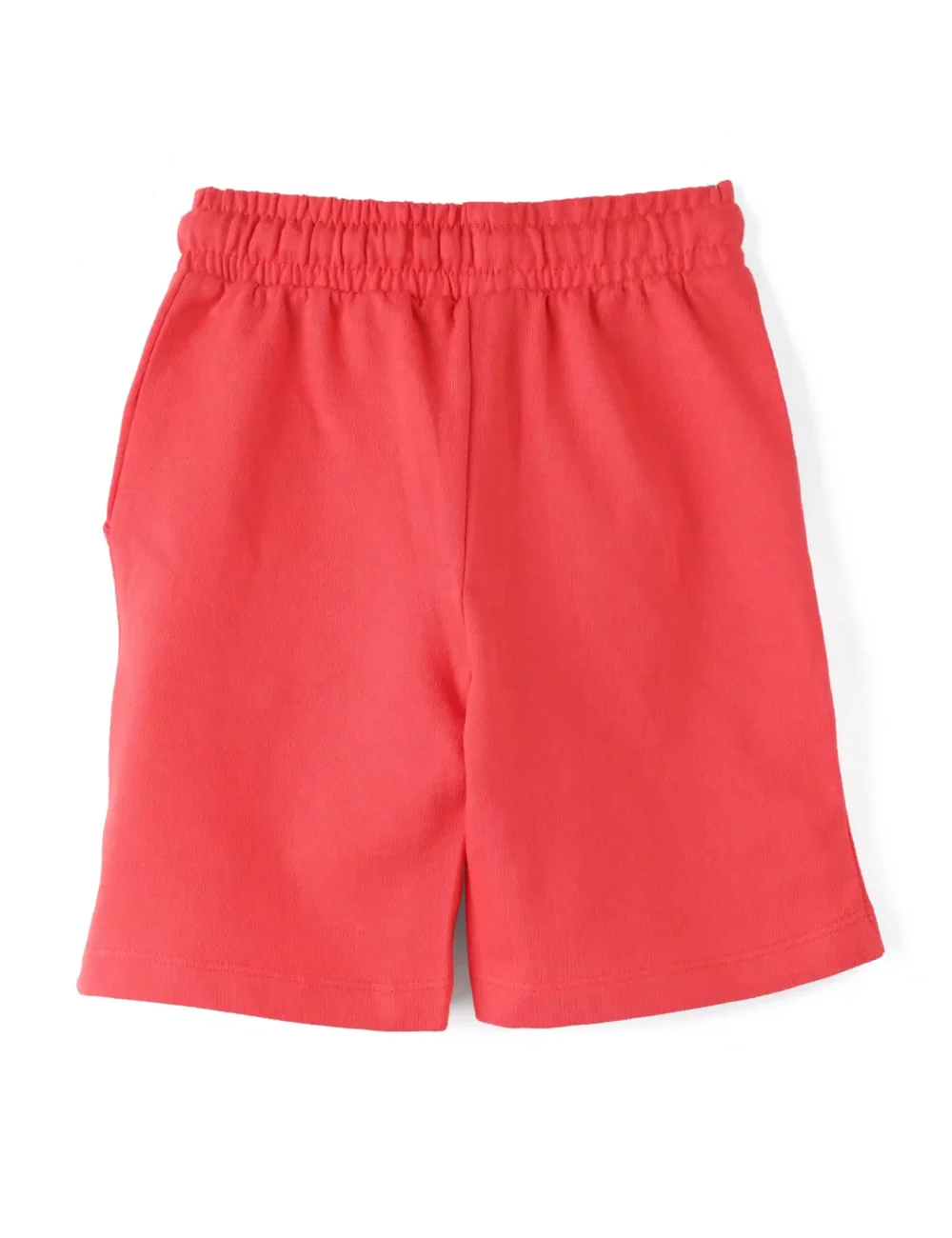 Girls Cotton Shorts | Giraffe | Red | 2-6Y