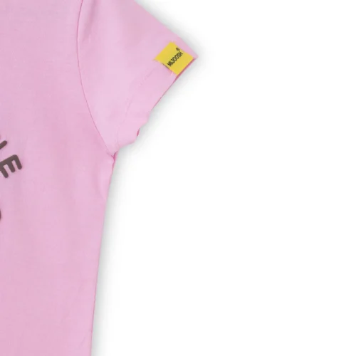 Girls Cotton T-Shirt | Donut | Bon Bon Pink | 2-6Y