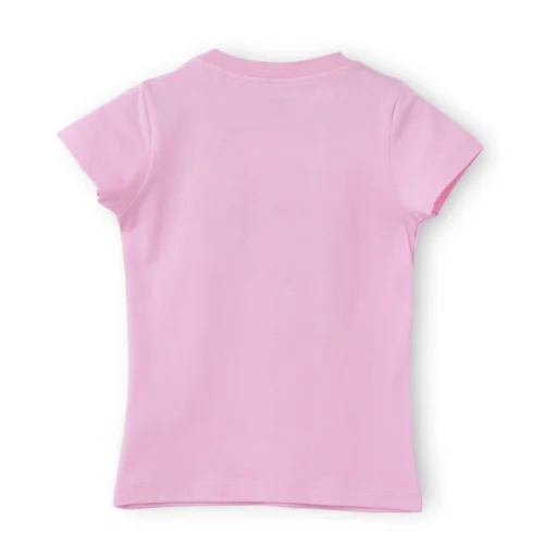 Girls Cotton T-Shirt | Donut | Bon Bon Pink | 2-6Y