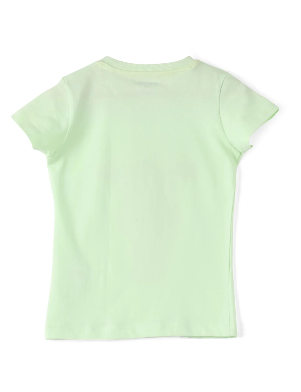 Girls Cotton T-Shirt | Giraffe | Patina Green | 2-6Y