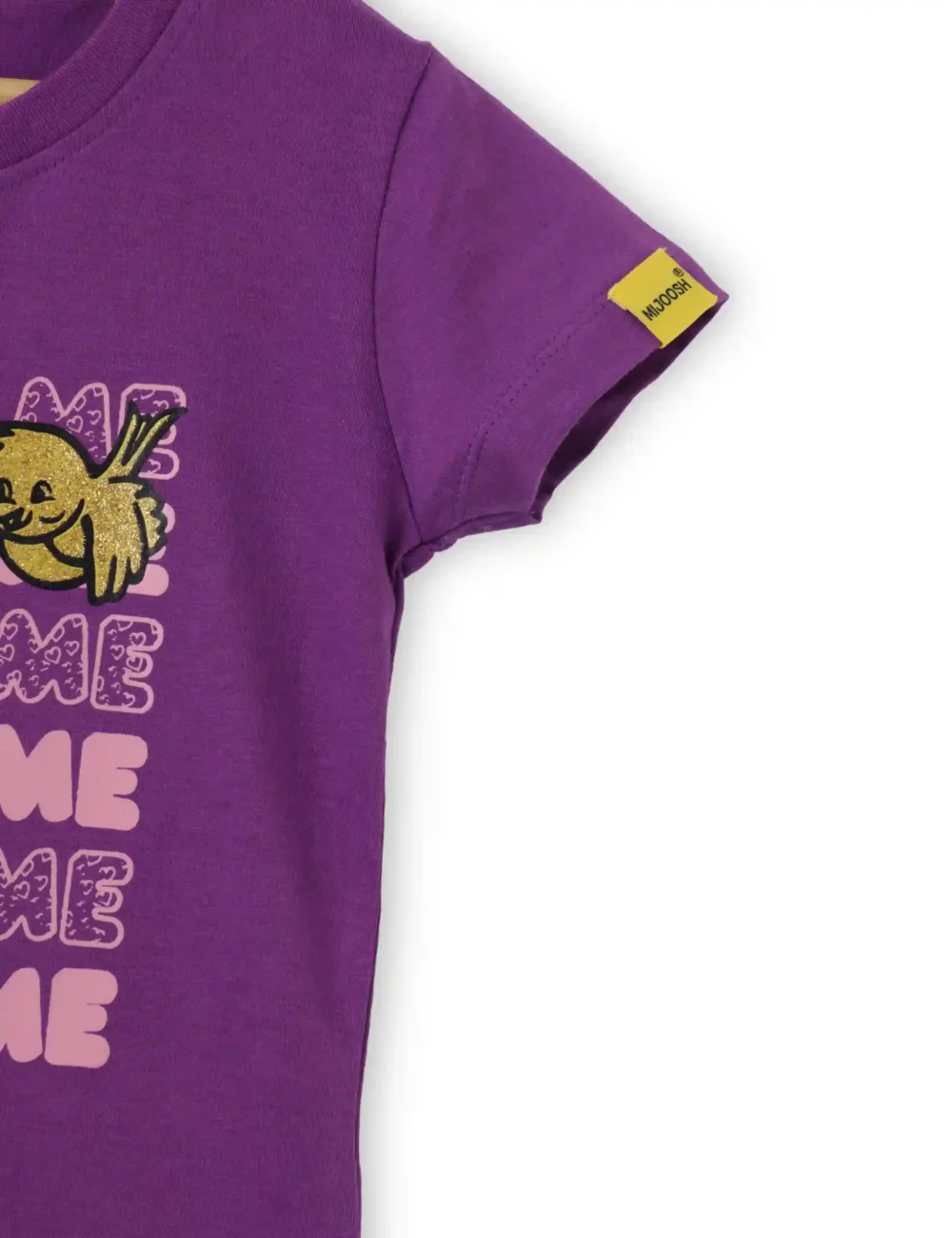 Girls Cotton T-Shirt | Love Tweety | Violet Grape | 2-6Y