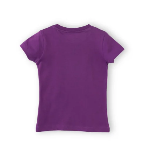 Girls Cotton T-Shirt | Love Ice Creams | Violet Grape | 2-6Y