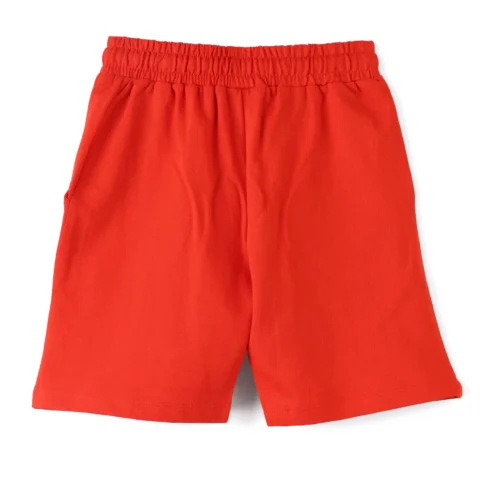 Boys Cotton Shorts | Classic Car | Fiery Red | 7-14Y