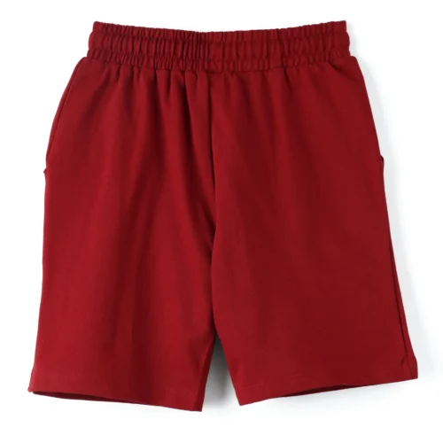 Boys Cotton Shorts | Mountain Bike | Winery Red | 7-14Y
