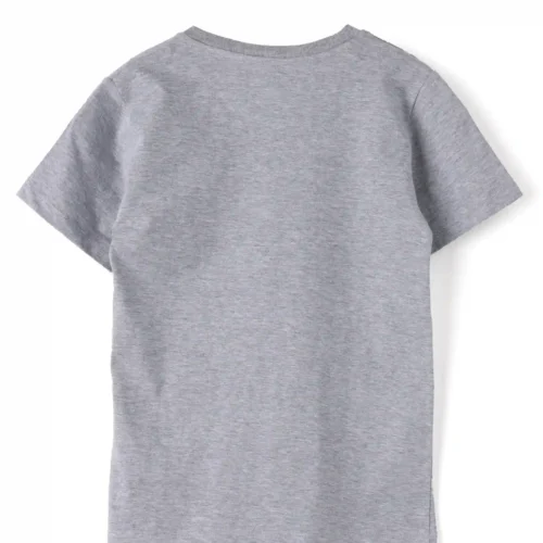 Boys Cotton T-Shirt | Race Club Karting | Grey Heather | 7-14Y