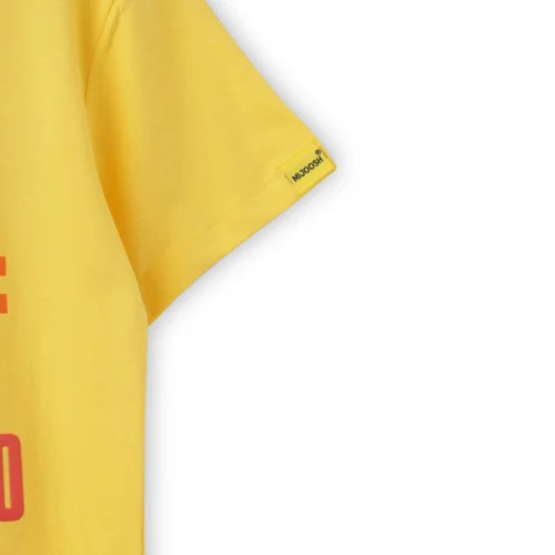 Boys Cotton T-Shirt | Off Road Champion | Dandelion Yellow | 7-14Y