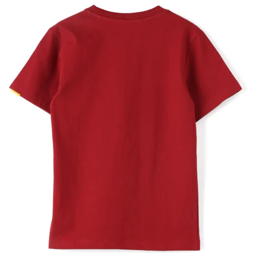 Boys Cotton T-Shirt | Monster Truck | Winery Red | 7-14Y