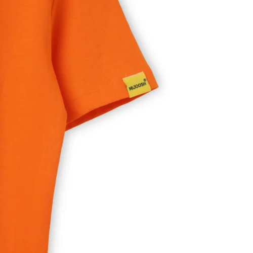 Boys Cotton T-Shirt | Future Biker | Scarlet Ibis Orange | 7-14Y