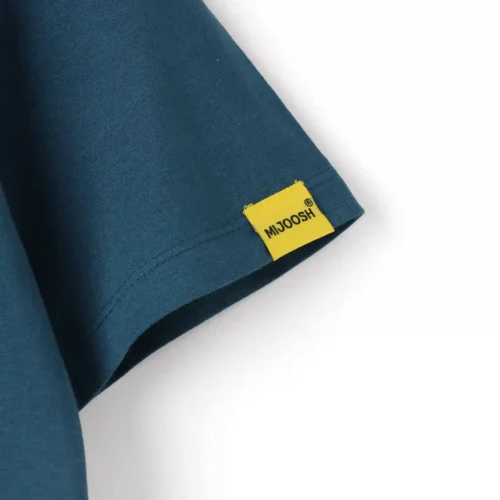 Boys Cotton T-Shirt | Soccer Camp | Blue Coral | 7-14Y