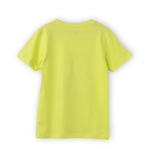 Boys Cotton T-Shirt | Soccer Camp | Sulphur Spring Lime | 7-14Y