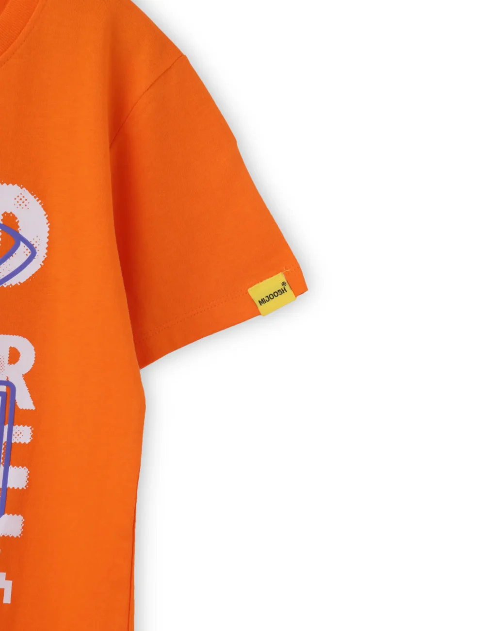 Boys Cotton T-Shirt | Step Your Game | Scarlet Ibis Orange | 7-14Y