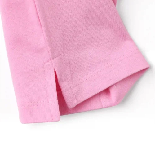 Girls Cotton Capri Pants | Pink | 7-14Y