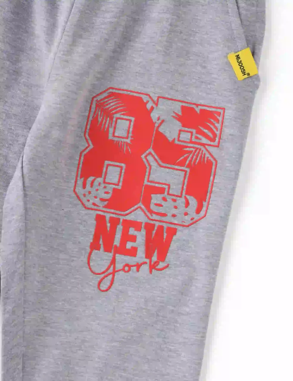 Girls Cotton Capri Pants | Grey Melange | 7-14Y