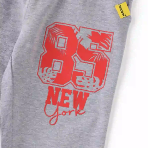 Girls Cotton Capri Pants | Grey Melange | 7-14Y