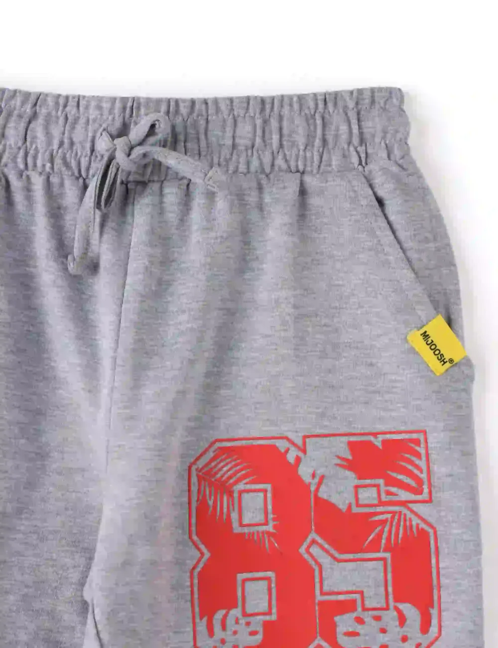 Girls Cotton Capri Pants | Grey Melange | 7-14Y