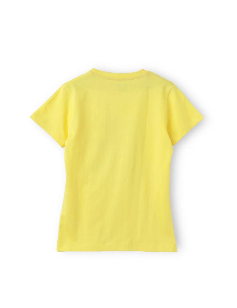 Girls Cotton T-Shirt | Beauty Queen | Blazing Yellow | 7-14Y