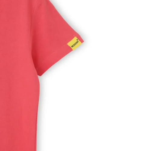 Girls Cotton T-Shirt | Cool Ice Creams | Hibiscus Red | 7-14Y