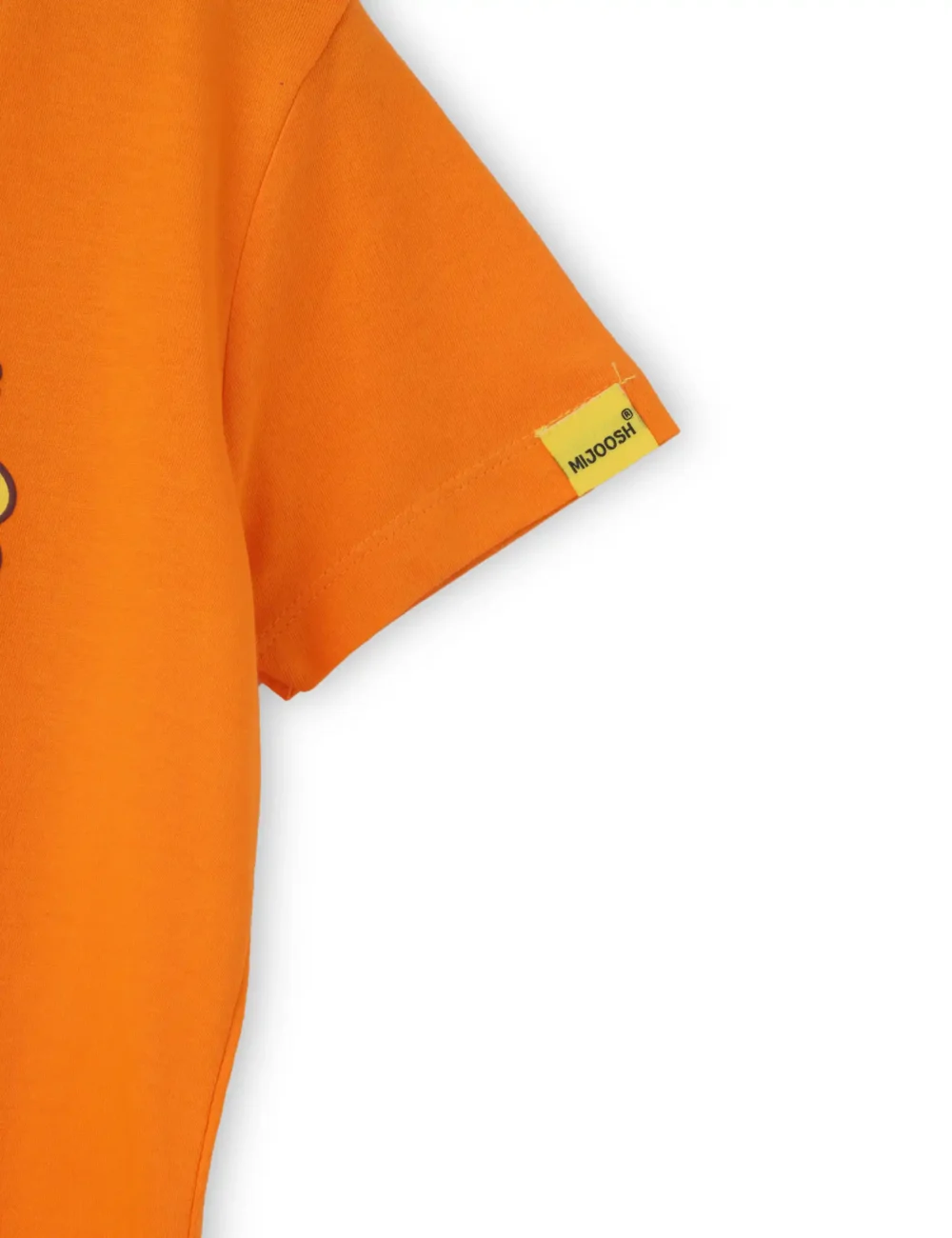 Girls Cotton T-Shirt | Cool Ice Creams | Vibrant Orange | 7-14Y