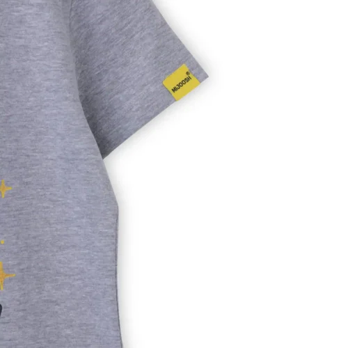 Girls Cotton T-Shirt | Queen of Selfie | Grey Heather | 7-14Y