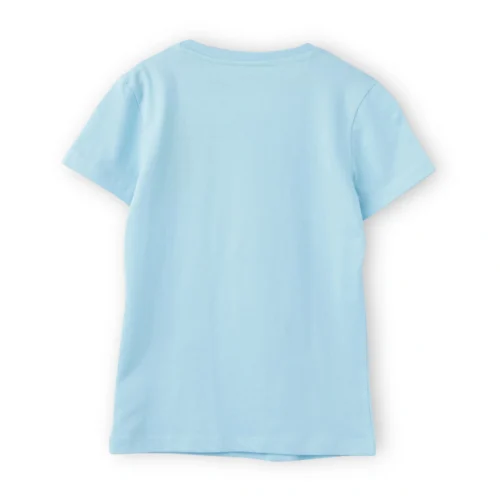 Girls Cotton T-Shirt | Cute Crazy | Atomizer Blue | 7-14Y