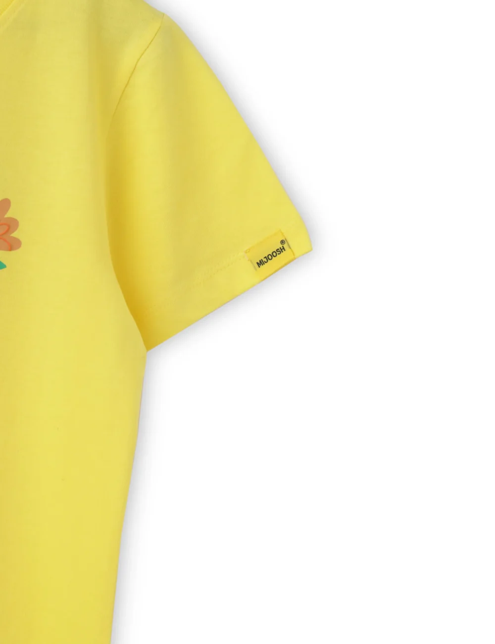 Girls Cotton T-Shirt | Cute Crazy | Blazing Yellow | 7-14Y